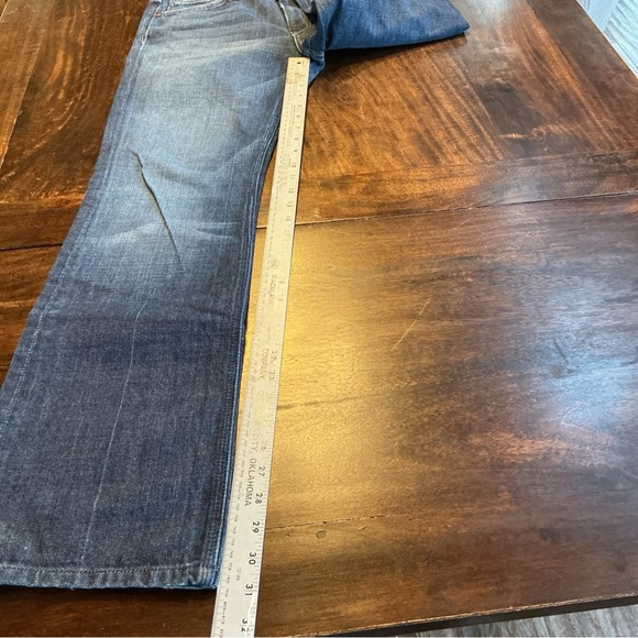 7 For All Mankind Dark Blue Bootcut Jeans Y2K, Vintage Inspired - Picture 7 of 8